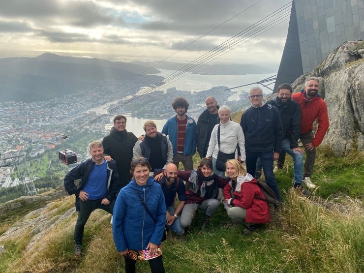 MAREA-familien i Bergen.