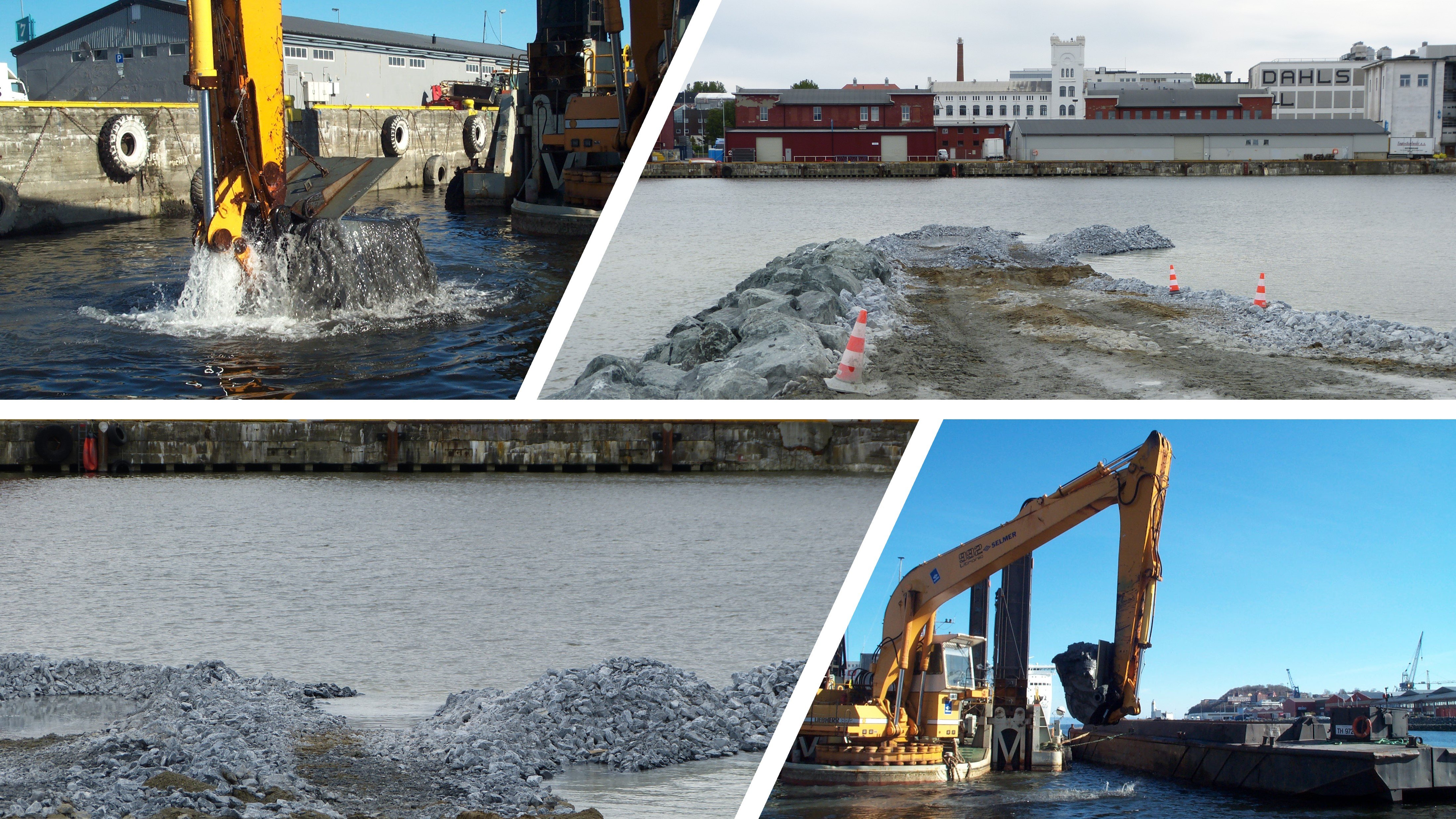 Mudring, dumping og utfylling