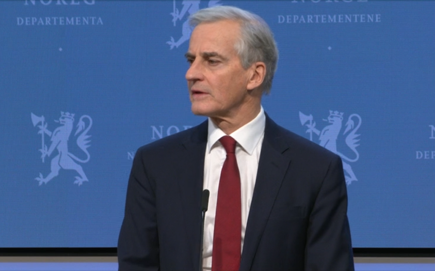 Statsminister Jonas Gahr Støre ledet kveldens pressekonferanse, der en rekke nye tiltak ble presentert. 