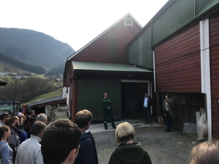 Eivind Myrdal fortel om produksjon og ombygginga Eivind Myrdal fortel om produksjon og ombygginga