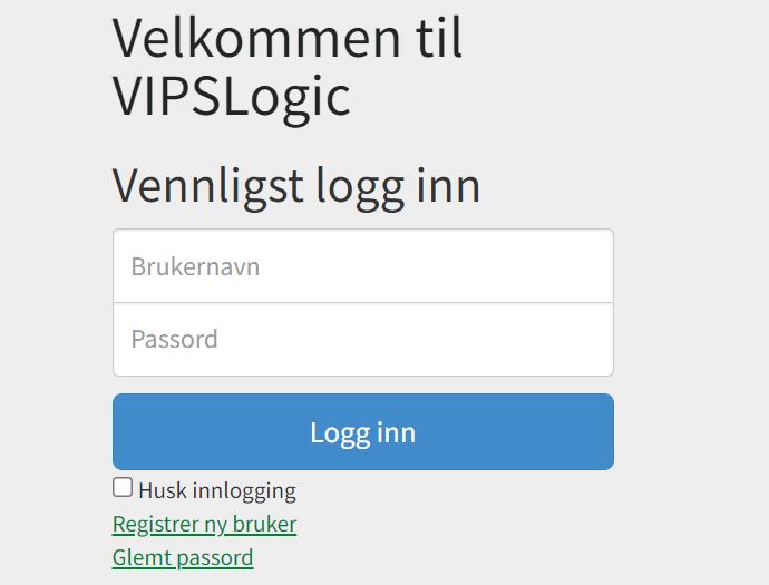 Skjembilde fra innloggingssiden til NIBIOs portal for barkbilleovervåkningen. Kommunene må sørge for at de har fått brukernavn og passord før sesongen starter 20. april.