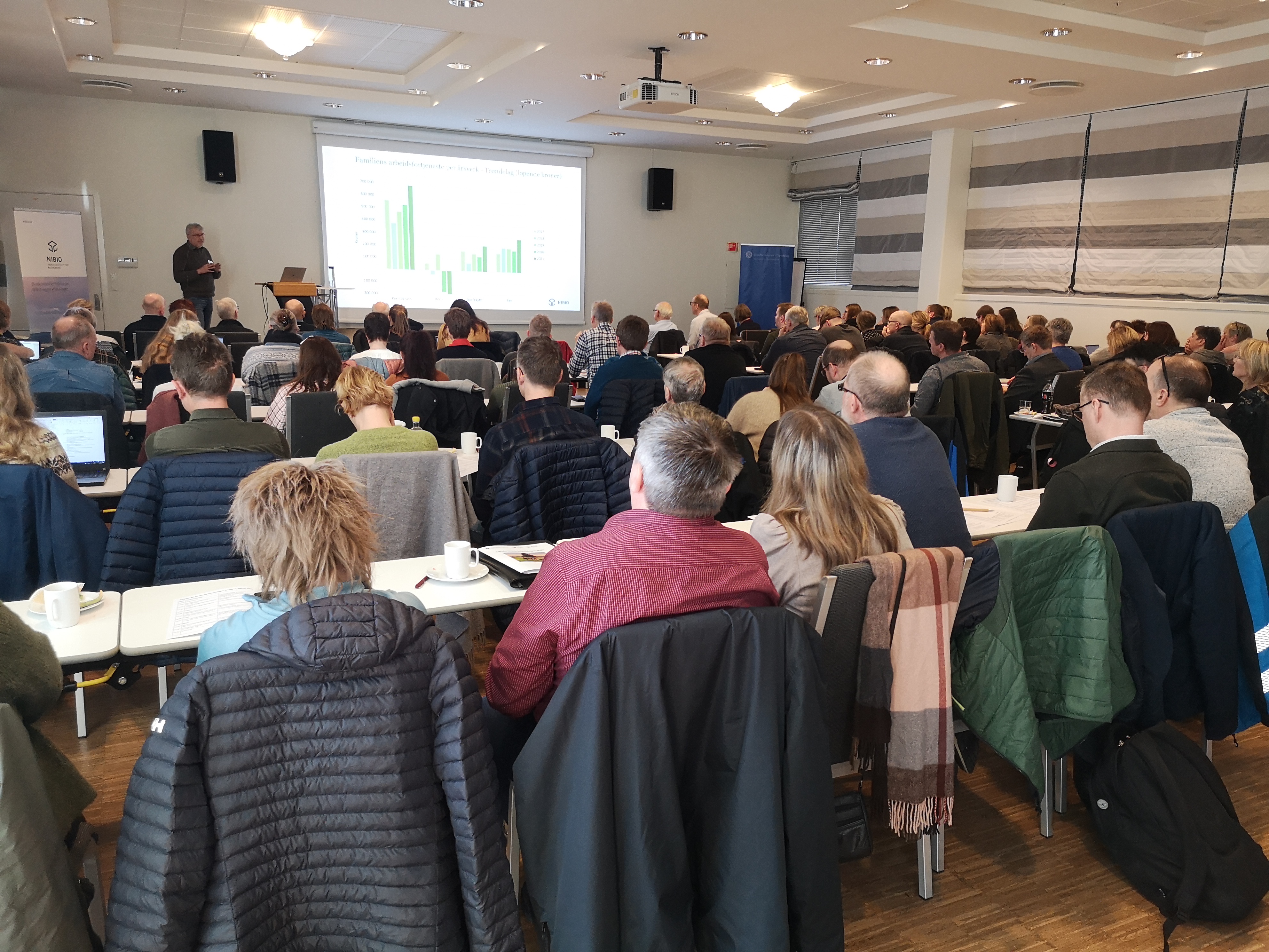 Deltakere på Landbruksøkonomidagen 2023