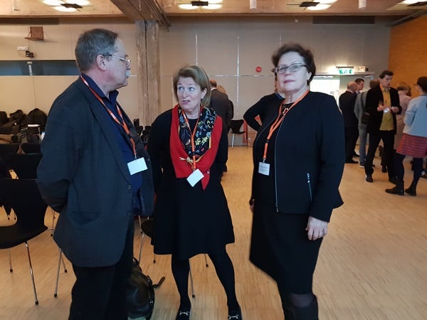 Fra venstre, dekan Fedor Viktorovic Perov ved SPbGASU Prorektor, rektor Anne Husebekk ved UiT og Irina Robertovna Lugovskaja ved SPbGASU. Foto Nedzad Zdralovic Fra venstre, dekan Fedor Viktorovic Perov ved SPbGASU Prorektor, rektor Anne Husebekk ved UiT og Irina Robertovna Lugovskaja ved SPbGASU. Foto Nedzad Zdralovic