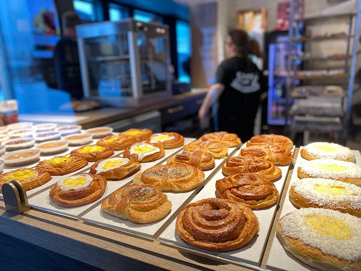 Utstilling av bakevarer