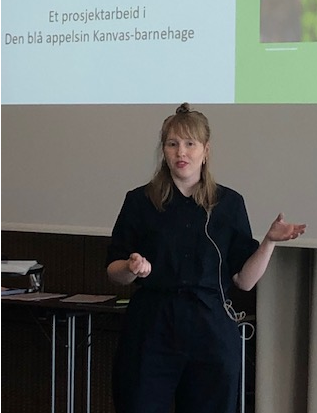 Anette Holmvik, Den blå appelsin barnehage Fotograf: Line Duesund Svendsen