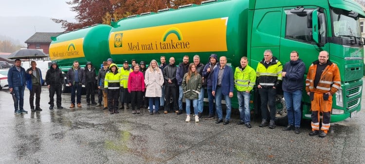 Ein kraftforbil  kan berre køyre med 3 tonn nyttelast på enkelte vegar.