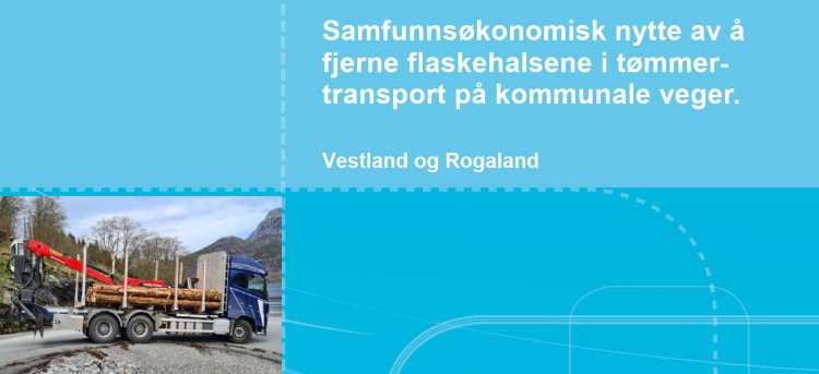 Ved låg vegstandard  køyrer transportørane med små lass.