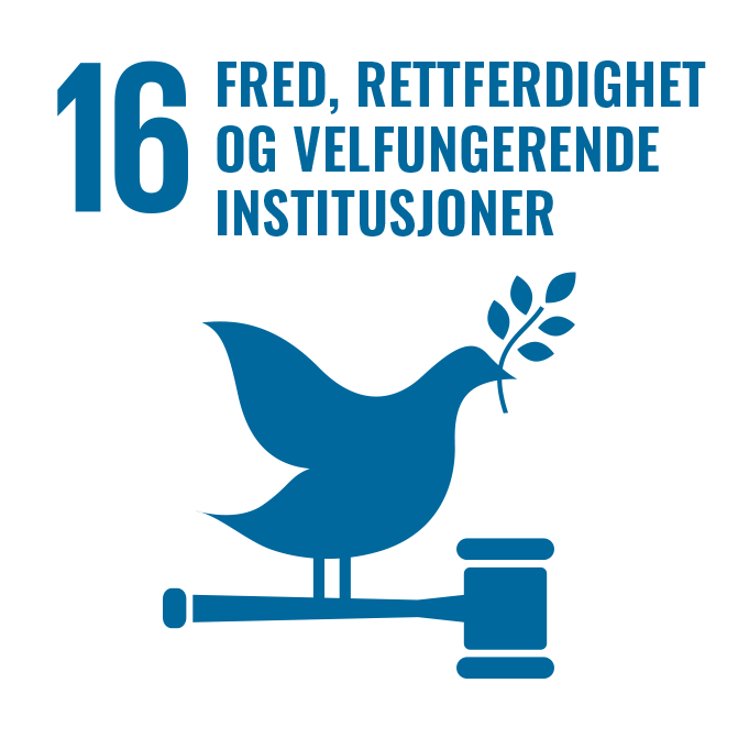 FN sitt bærekraftmål nr. 16