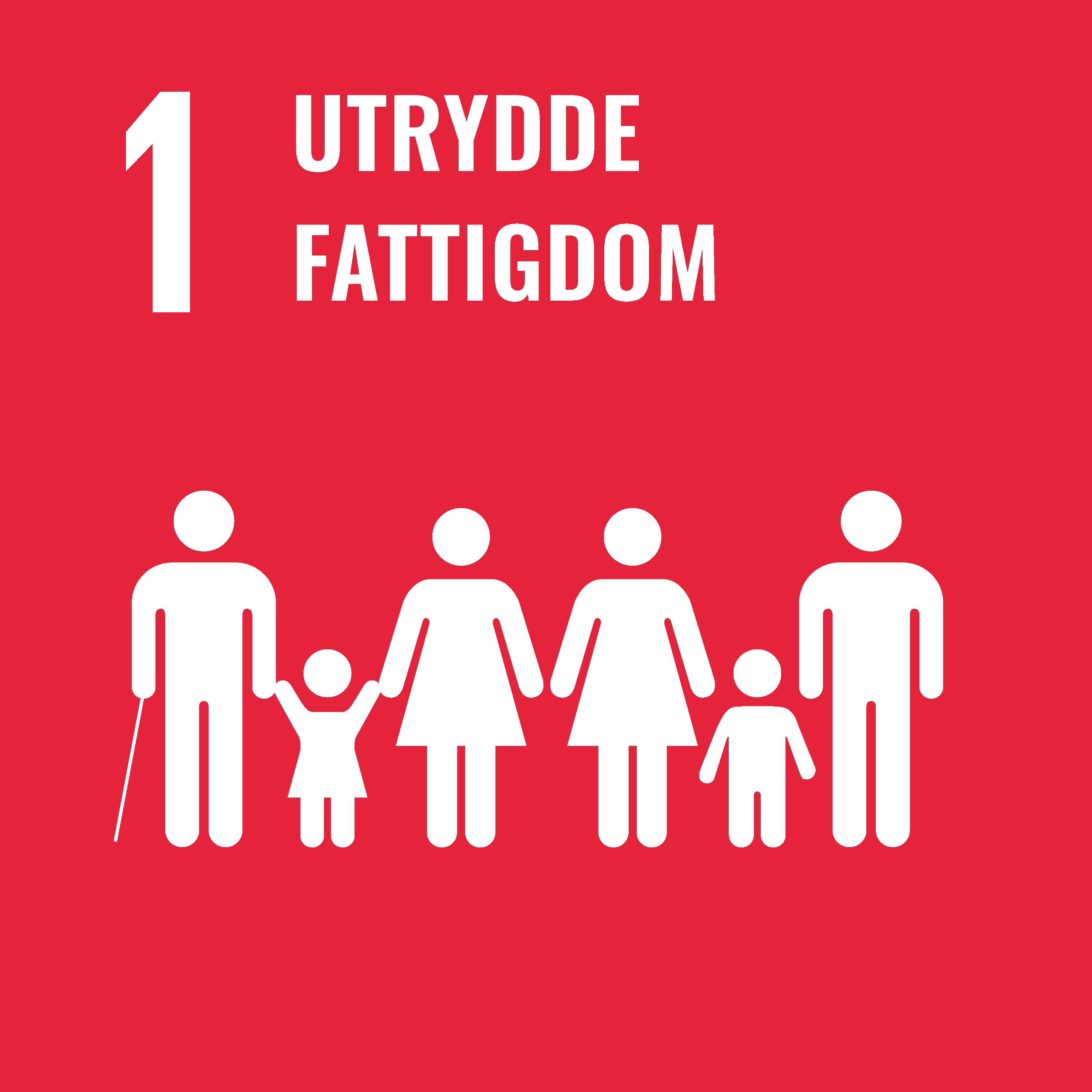 FNs bærekraftsmål nr 1: Utrydde alle former for fattigdom i hele verden