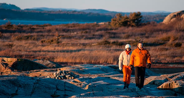 Høstens vakreste eventyr er i gang, her fra Moutmarka. Foto: Birgit Brosø