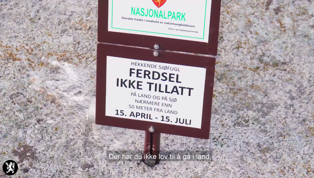 Skilt med ferdselsforbud.