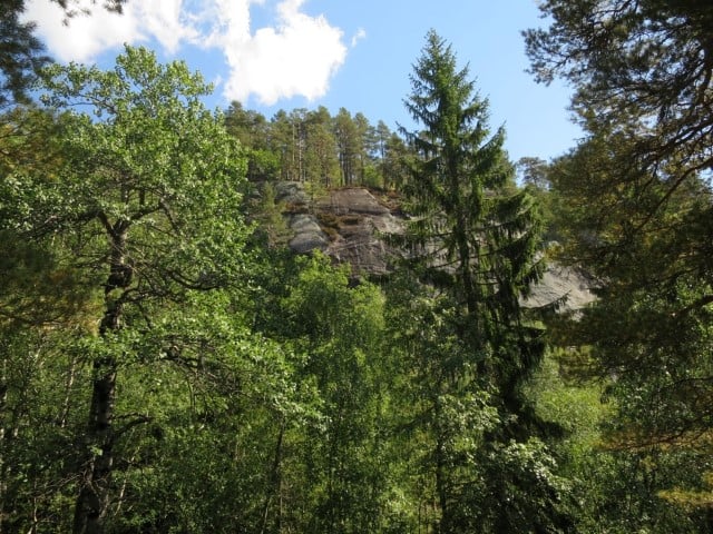 Ørnehallen naturreservat i Drangedal. Foto: Stefan Olberg