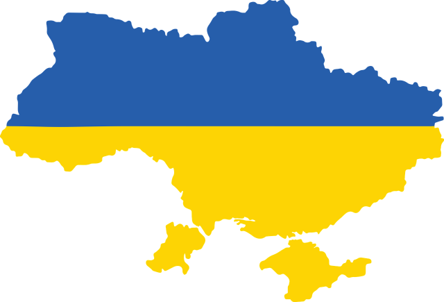 Ukraina.  Illustrasjon www.pixabay.com