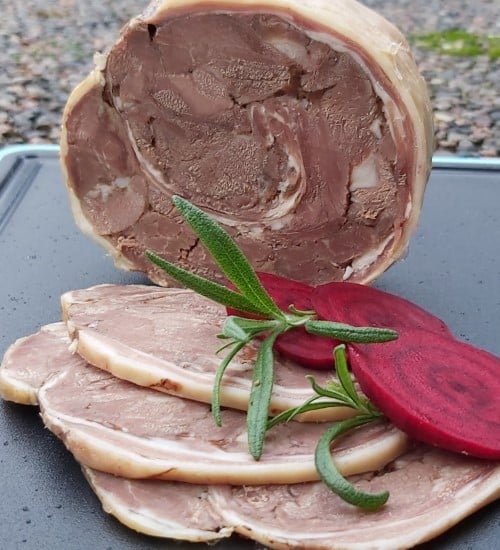 Kjerull oppskjert i skiver. 