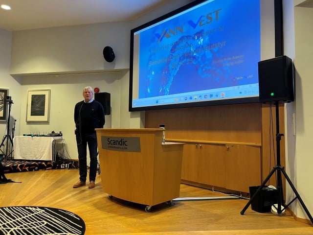 Skjerm, presentasjon 