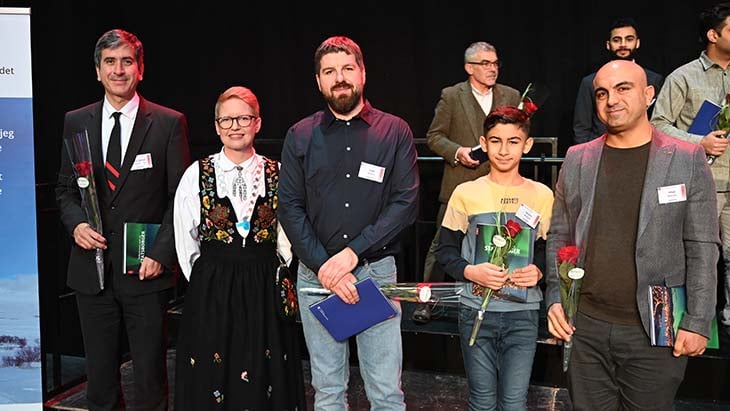 Gruppebilde Gausdal fra statsborgerseremoni 