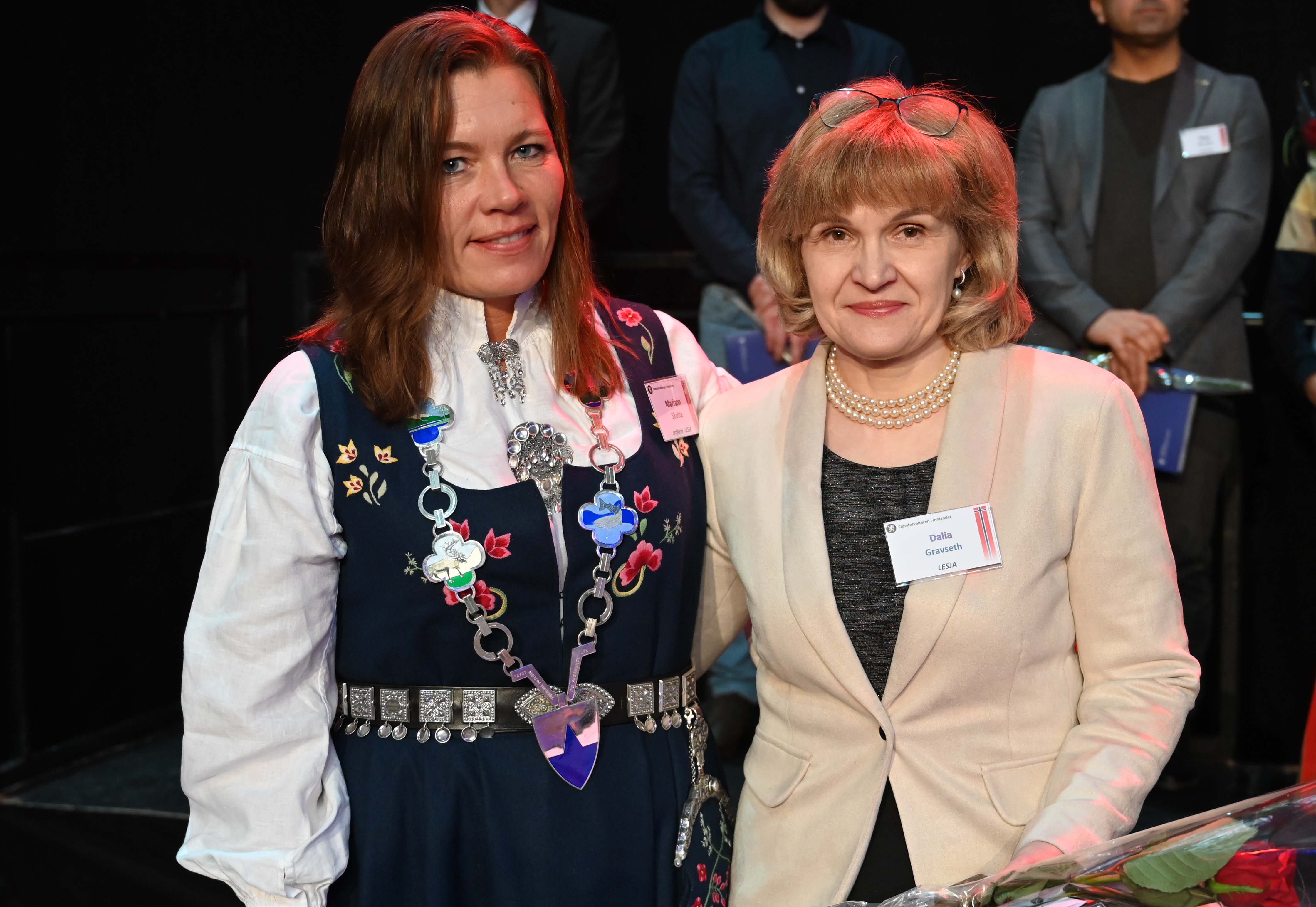 Gruppebilde Lesja fra statsborgerseremoni 