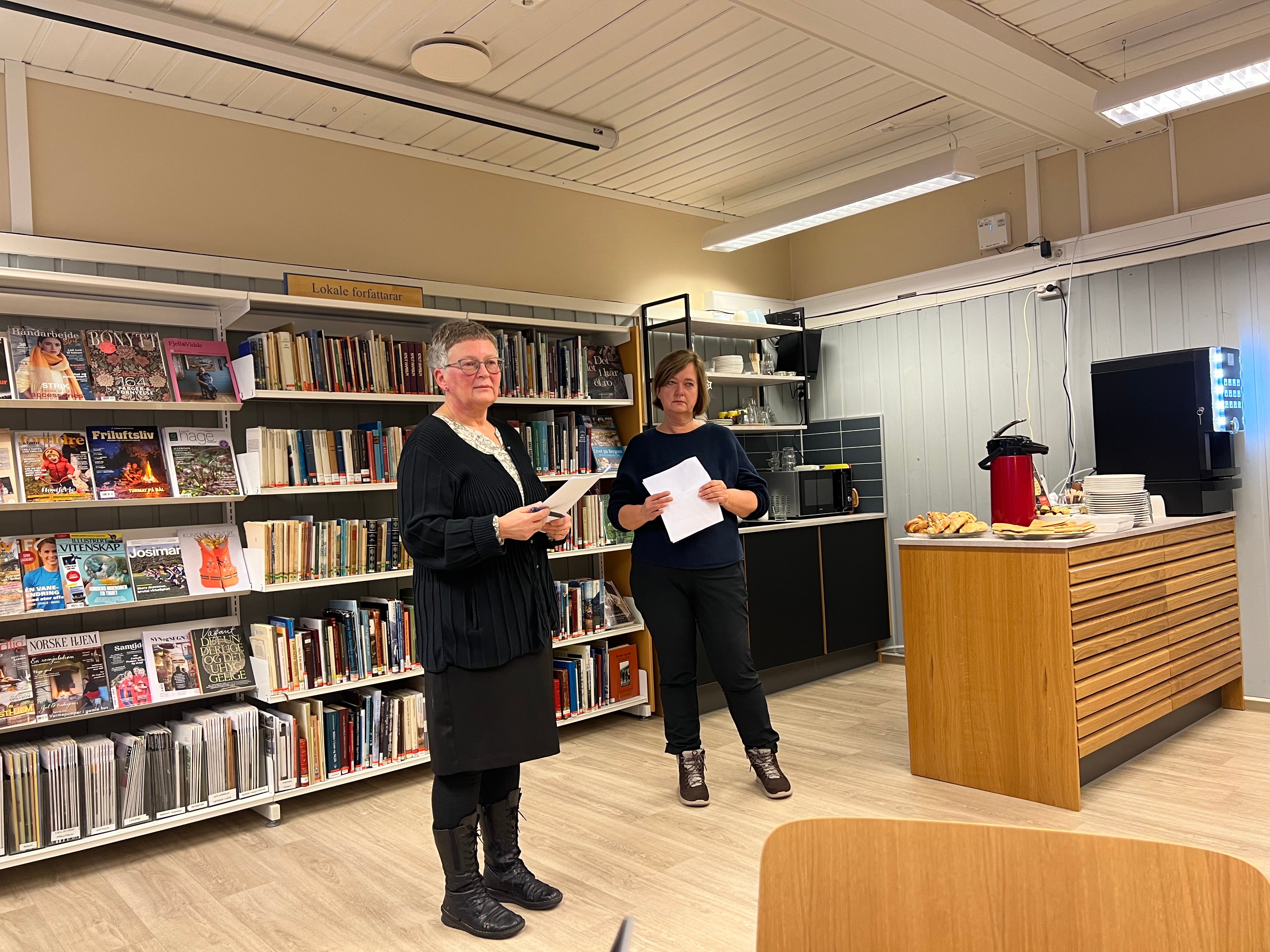 Kari Hesthagen og Ingebjørg Runningen