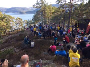 Konsert p&aring; Hamarenfjellet